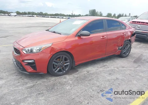 2021 Kia Forte Gt-Line z USA, uszkodzony, nr VIN 3KPF34AD0ME282213